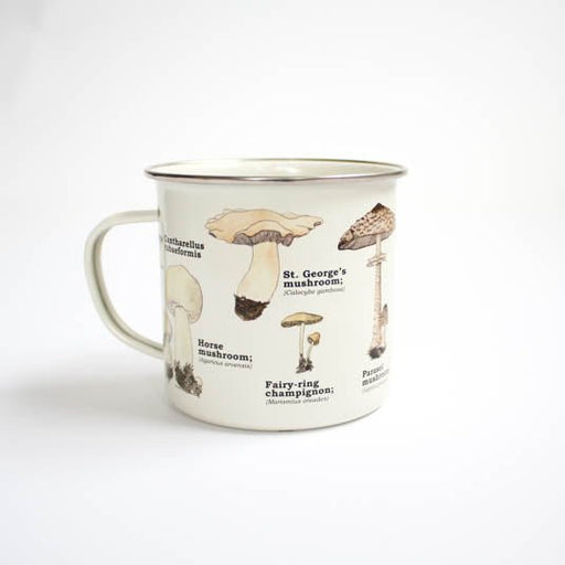 Enamel Mug - Mushroom - Something Different Gift Shop