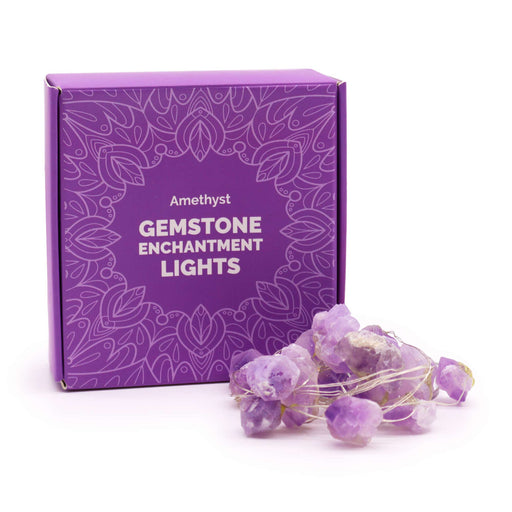 Gemstone Enchantment Lights - Amethyst - Something Different Gift Shop