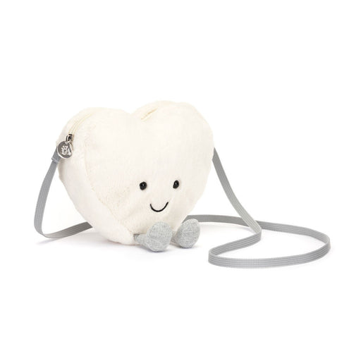 Jellycat Amuseables Cream Heart Bag - Something Different Gift Shop