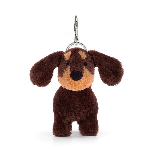 Jellycat Otto Sausage Dog Bag Charm - Something Different Gift Shop