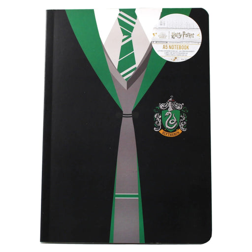 Harry Potter A5 Exercise Book - Slytherin Uniform - Something Different Gift Shop
