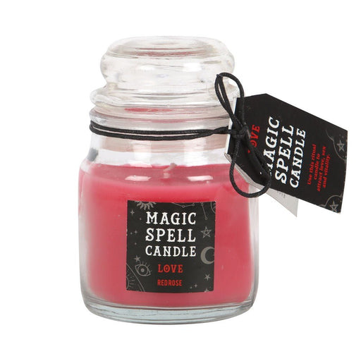 Jar Spell Candle - Love - Something Different Gift Shop