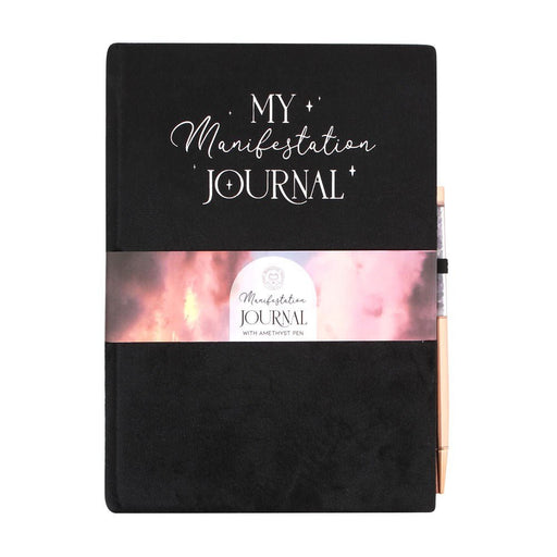 Journal With Crystal Pen - Manifestation - Something Different Gift Shop