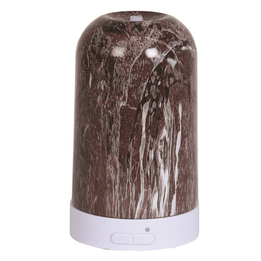 LED Ultrasonic Diffuser - Marble Deep Red - Something Different Gift Shop