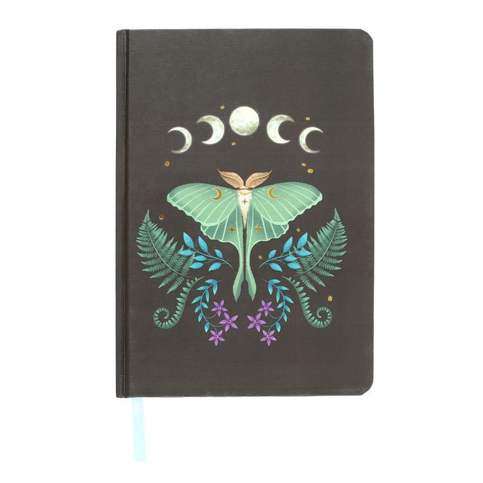 Luna Moth A5 Notebook - Something Different Gift Shop