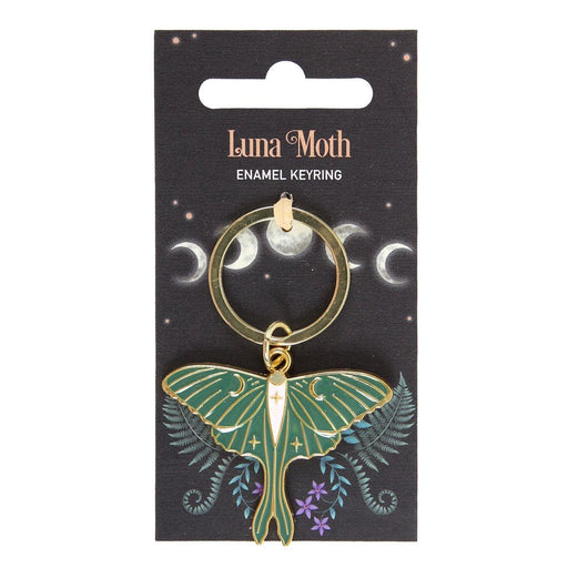 Luna Moth Keyring - Something Different Gift Shop