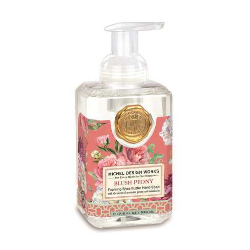 Michel Design Works - Blush Peony Foaming Hand Soap - Something Different Gift Shop