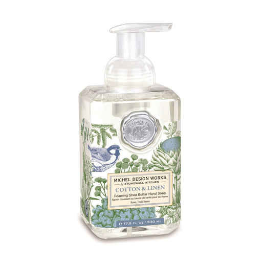 Michel Design Works - Cotton & Linen Foaming Hand Soap - Something Different Gift Shop
