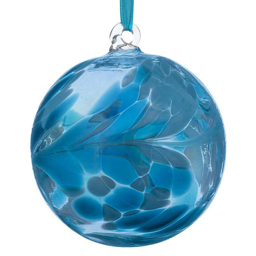 Sienna Glass Birthstone Ball - December
