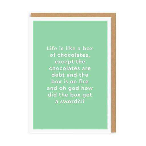 Technically Ron - Box Of Chocolates - Something Different Gift Shop