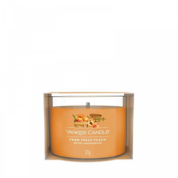 Yankee Candle Filled Votive Candle - Farm Fresh Peach - Something Different Gift Shop