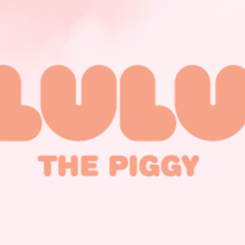 Pink Lulu The Piggy blog banner featuring collectible blind box characters and Lulu The Piggy logo
