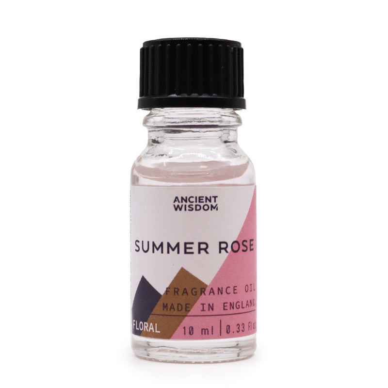 10ml Fragrance Oil - Summer Rose - Something Different Gift Shop