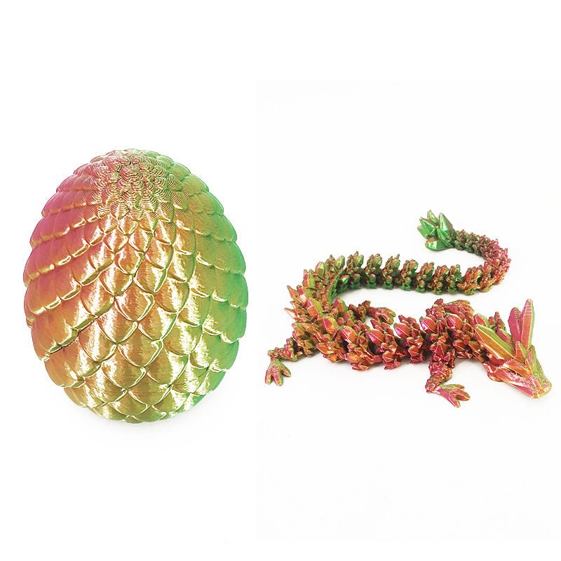 3D Printed Dragon Egg Fidget Toy – Colour - Shift Dragon - Something Different Gift Shop