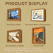 52TOYS Living Paintings product display guide showing all four collectible artwork designs