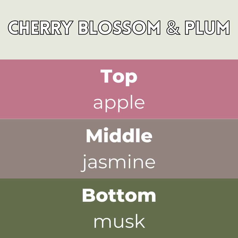 Cherry Blossom and Plum Segment Wax Melt