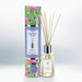 The Scented Home Lavender & Bergamot reed diffuser with floral tube packaging by Ashleigh & Burwood