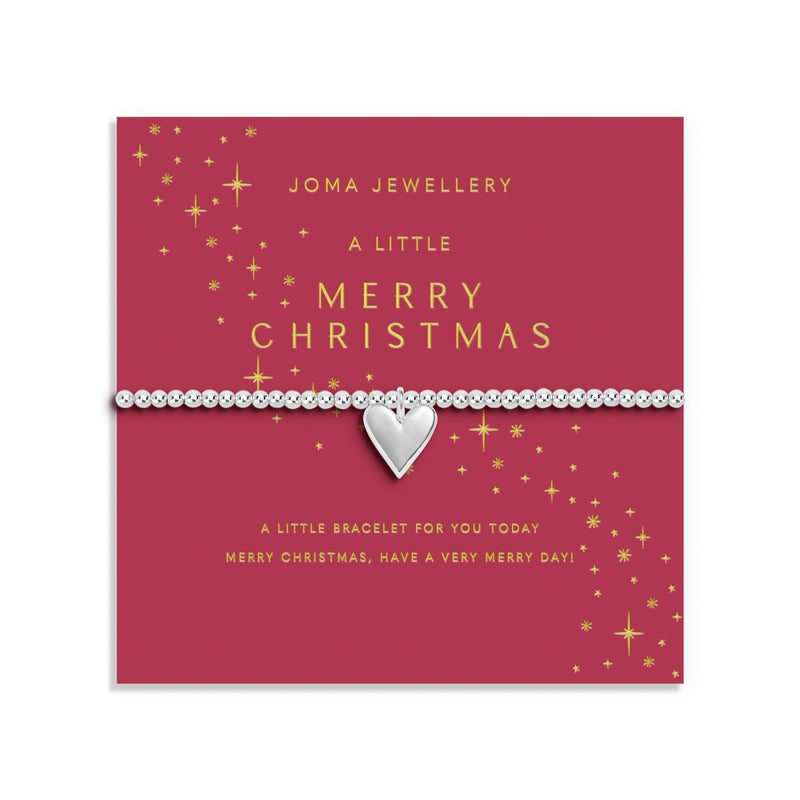 “Presentation card for A Little ‘Merry Christmas’ adult bracelet”
