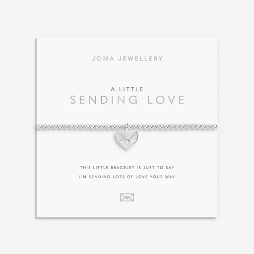 “Presentation card for A Little ‘Sending Love’ bracelet with poem”
