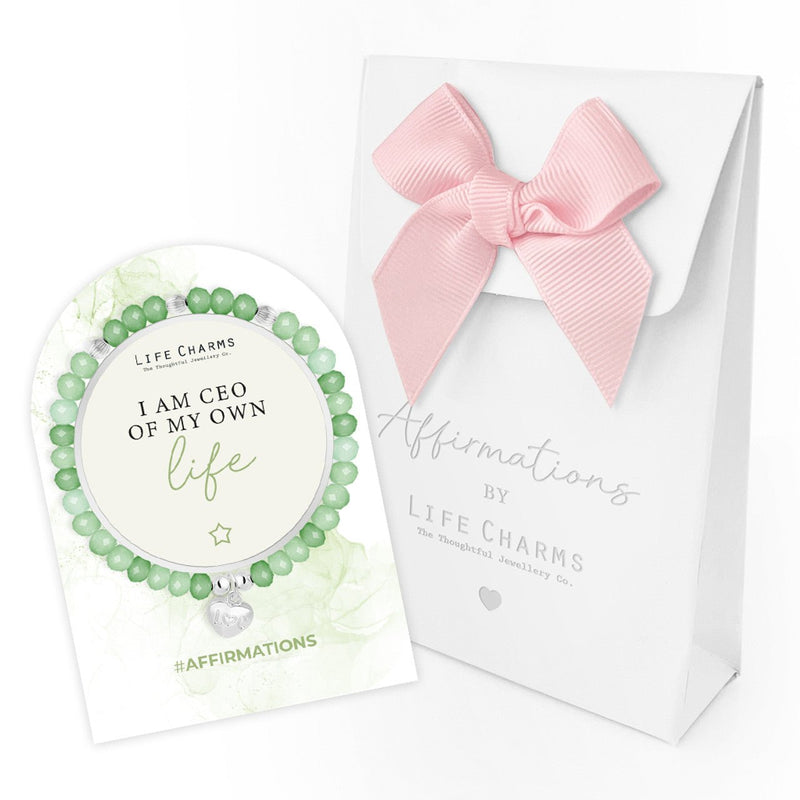 Affirmation Bracelet - CEO Of My Life - Something Different Gift Shop