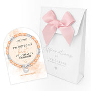 Affirmation Bracelet - I Am Doing My Best - Something Different Gift Shop