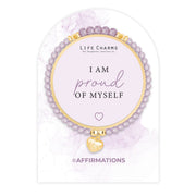 Affirmation Bracelet - I Am Proud Of Myself - Something Different Gift Shop