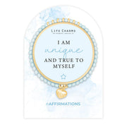 Affirmation Bracelet - I Am Unique - Something Different Gift Shop