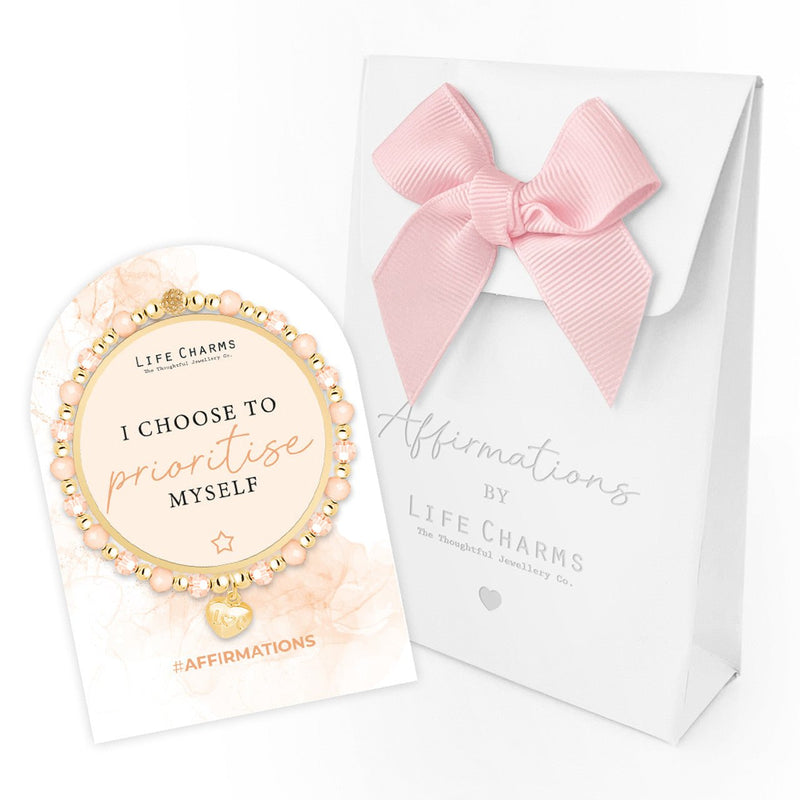 Affirmation Bracelet - Prioritise Myself - Something Different Gift Shop