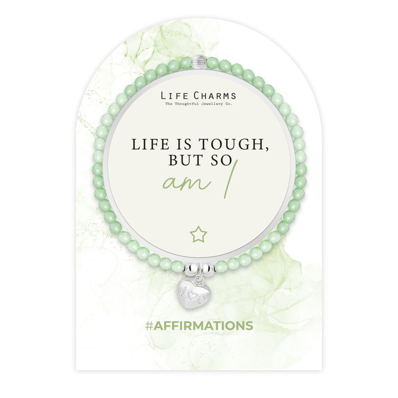 Affirmation Bracelet - Strength - Something Different Gift Shop
