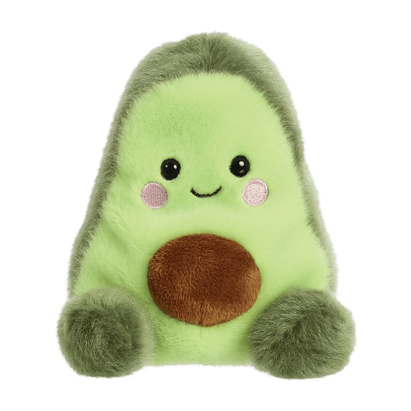 Palm Pals Airy Avocado green avocado plush soft toy front view