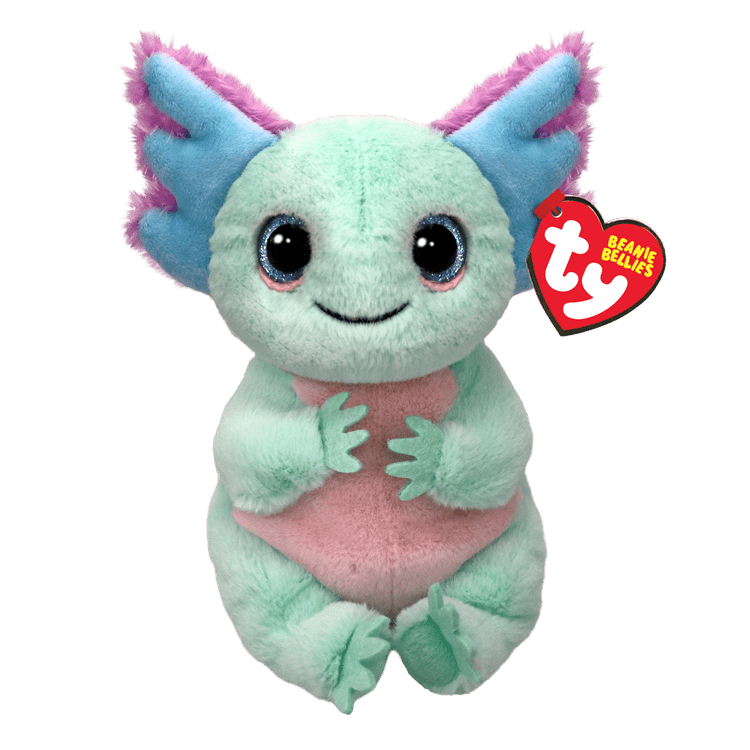 Alex the Axolotl – TY Beanie Bellies Plush Toy - Something Different Gift Shop