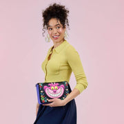 Alice in Wonderland Cheshire Cat Tulgey Wood Crossbody Bag - Something Different Gift Shop