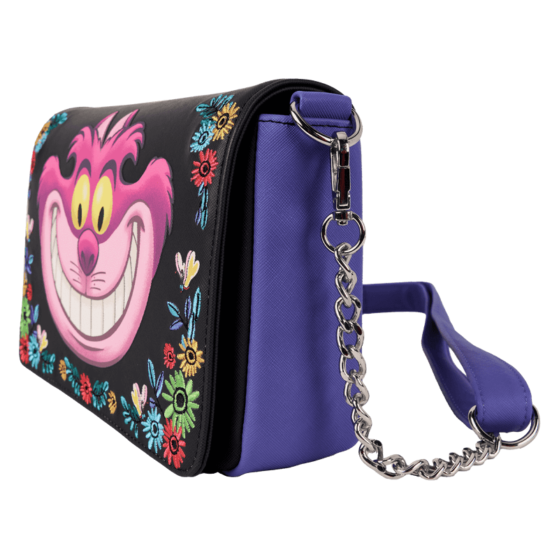 Alice in Wonderland Cheshire Cat Tulgey Wood Crossbody Bag - Something Different Gift Shop