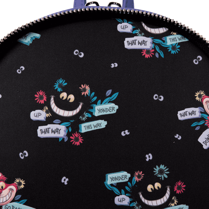 Alice in Wonderland Tulgey Wood Lenticular Mini Backpack - Something Different Gift Shop