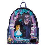 Alice in Wonderland Tulgey Wood Lenticular Mini Backpack - Something Different Gift Shop