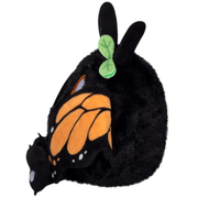 Squishable Monarch Mothman plush side view with orange wing
