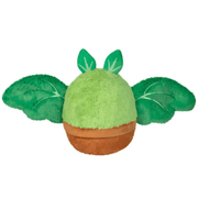Squishable Alter Egos Plant Mothman plush rear view with wings open