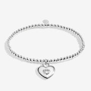 Joma Jewellery A Little Amazing Mum To Our Family Bracelet with heart charm