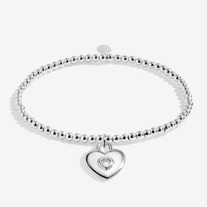 Joma Jewellery A Little Amazing Mum To Our Family Bracelet with heart charm