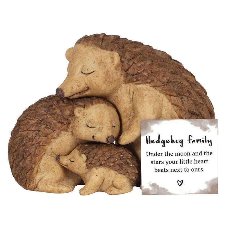 Animal Ornament - Hedgehog Family - Something Different Gift Shop