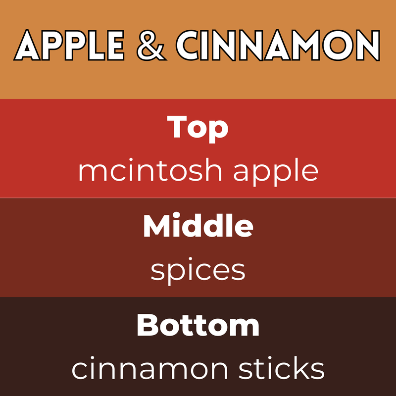 Apple & Cinnamon Segment Wax Melt - Something Different Gift Shop
