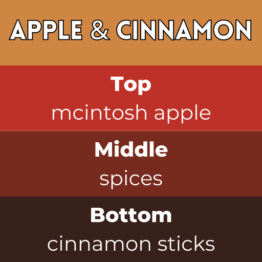 Apple & Cinnamon Segment Wax Melt - Something Different Gift Shop