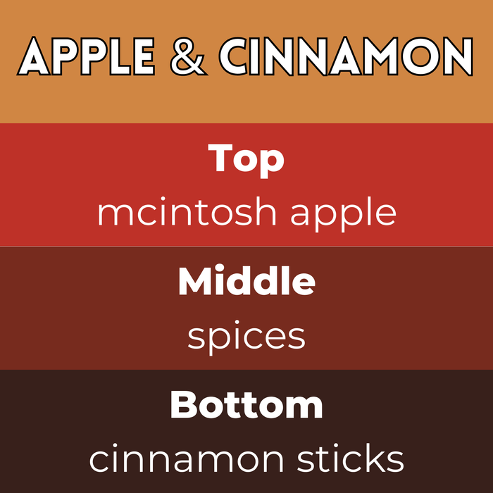 Apple & Cinnamon Segment Wax Melt - Something Different Gift Shop