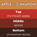 Apple & Cinnamon Segment Wax Melt - Something Different Gift Shop