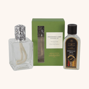 Ashleigh & Burwood Clear Fragrance Lamp Discovery Set with 250ml Moroccan Spice Lamp Fragrance