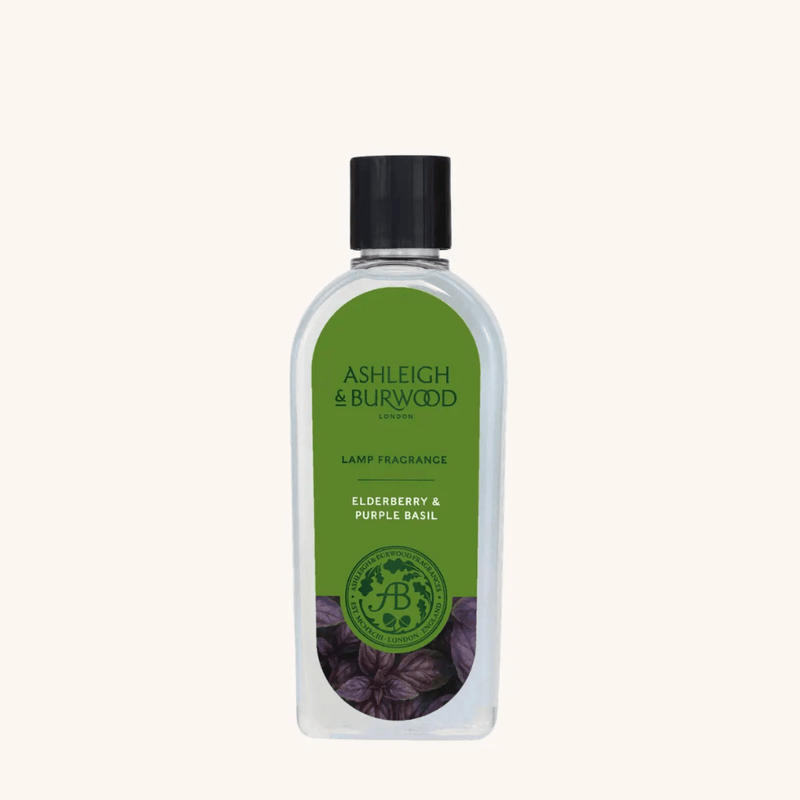Ashleigh & Burwood Elderberry & Purple Basil Lamp Fragrance 500ml bottle
