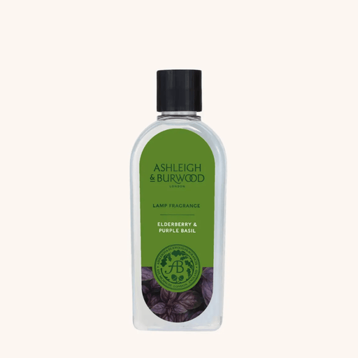 Ashleigh & Burwood Elderberry & Purple Basil Lamp Fragrance 500ml bottle