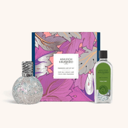 Ashleigh & Burwood Fairy Ball iridescent mosaic fragrance lamp gift set with Fresh Linen Lamp Fragrance