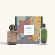 Ashleigh & Burwood Linear Truffle fragrance lamp gift set with Dark Orchid Lamp Fragrance