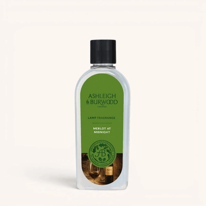 Ashleigh & Burwood Merlot at Midnight Lamp Fragrance 500ml bottle